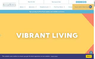 Rivertown Senior Care website