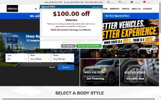 Kites Cars website