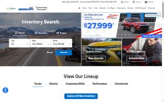Community Chevrolet website