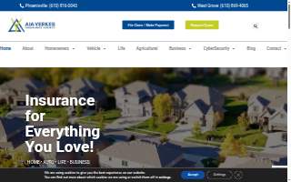 Alliances Insurance Agency website