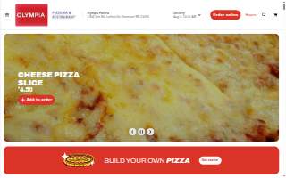 Olympia Fitness and Performance website