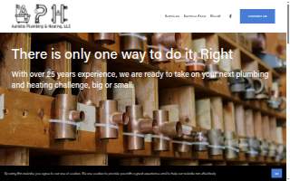 Autiello Plumbing & Heating website