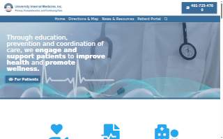 University Internal Medicine website