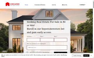 Circle100 Real Estate Brokerage website