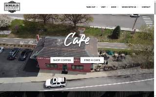 Borealis Coffee Company website