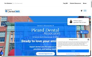 Picard Dental Associates website