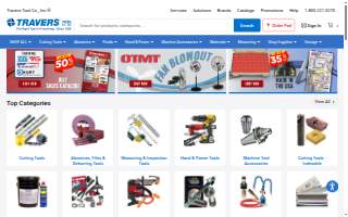 Travers Plumbing & Heating Inc website