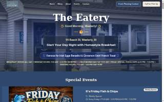 The Eatery website