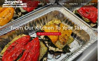 Joyce's Everyday Gourmet website
