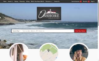 ONSHORE REALTORS website