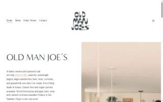 Old Man Joe’s website