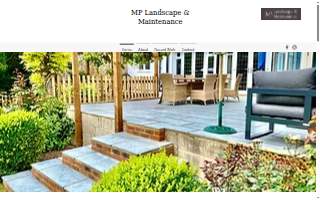 MP Landscape Design website