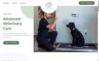 Grand Oaks Animal Hospital website