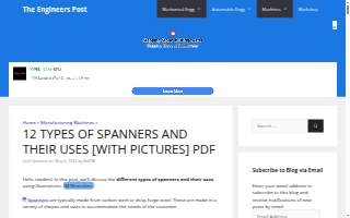 Spanner Consulting SC website