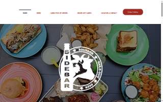 Side Bar website