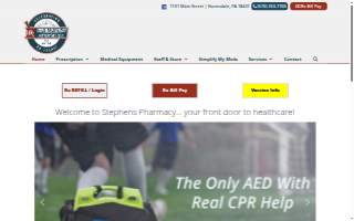Stephens Compounding Pharmacy website