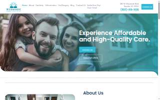 Wesmark Family Dentistry website
