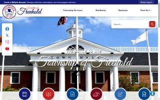 Freehold Township Senior Center website