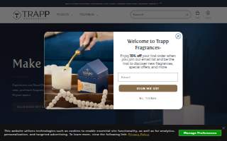 Trapp Construction & Remodeling website