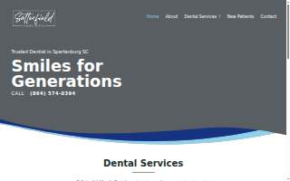 Satterfield Family Dental website