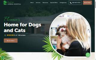 Palmetto Animal Hospital: Dr. Lee Burnett, DVM website