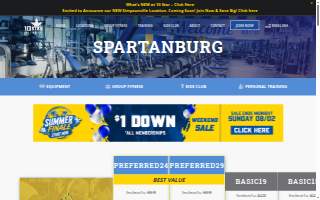 10 Star Fitness of Spartanburg website