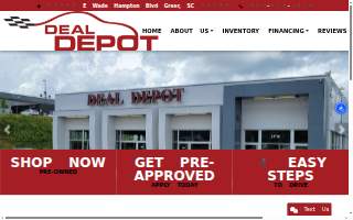 Deal Depot website