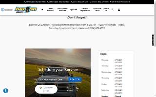 Benson Chrysler Dodge Jeep Ram website