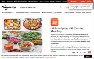 Catering By Luna website