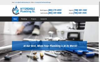 Affordable Plumbing, LLC website