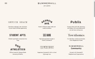 Summerhill Family and Cosmetics Dentistry website