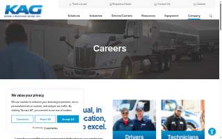 Kenan Transport Co of North Augusta website