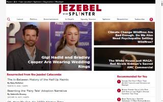 Jezebel's Emporium & Tea Room website