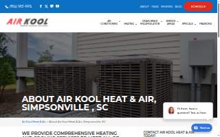 Air Kool Heat & Air website