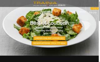 Travinia Italian Kitchen & Wine Bar Lexington website