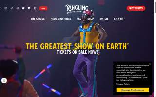 Circus Sports Bar & Grill website