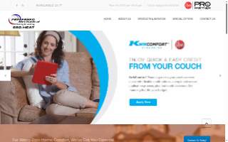 Preferred Mechanical Heating & AC website
