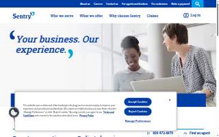Sentry website