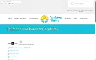 Baumann & Borowski Family Dentistry website