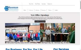 Bauman Agency website
