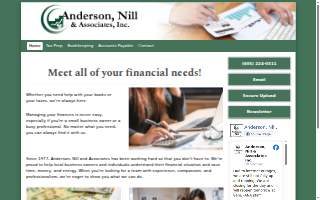 Anderson, Nill and Associates, Inc. website