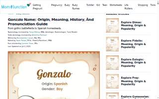 Gonzalo H. Sanchez, MD website