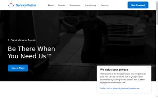 ServiceMaster of Pierre website