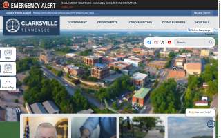 Clarksville Chiropractic Center website