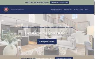Singletary Construction website