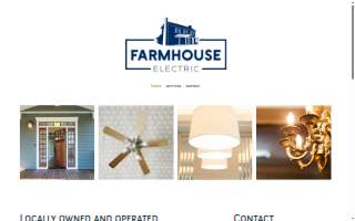Farmhouse Electric website