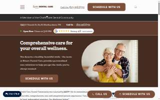 Rivers Dental Care website