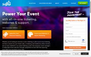 Saffire Restaurant website