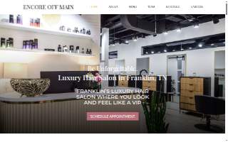 Encore Off Main website