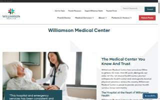 Williamson Medical Center website
